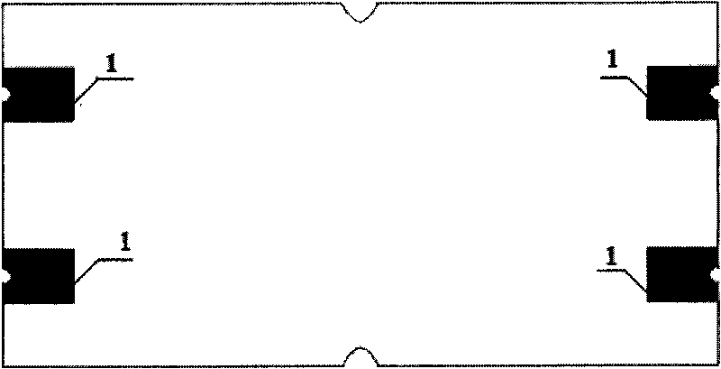 Method for packaging SMT crystal resonator/oscillator by epoxy resin mold