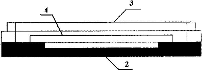 Method for packaging SMT crystal resonator/oscillator by epoxy resin mold