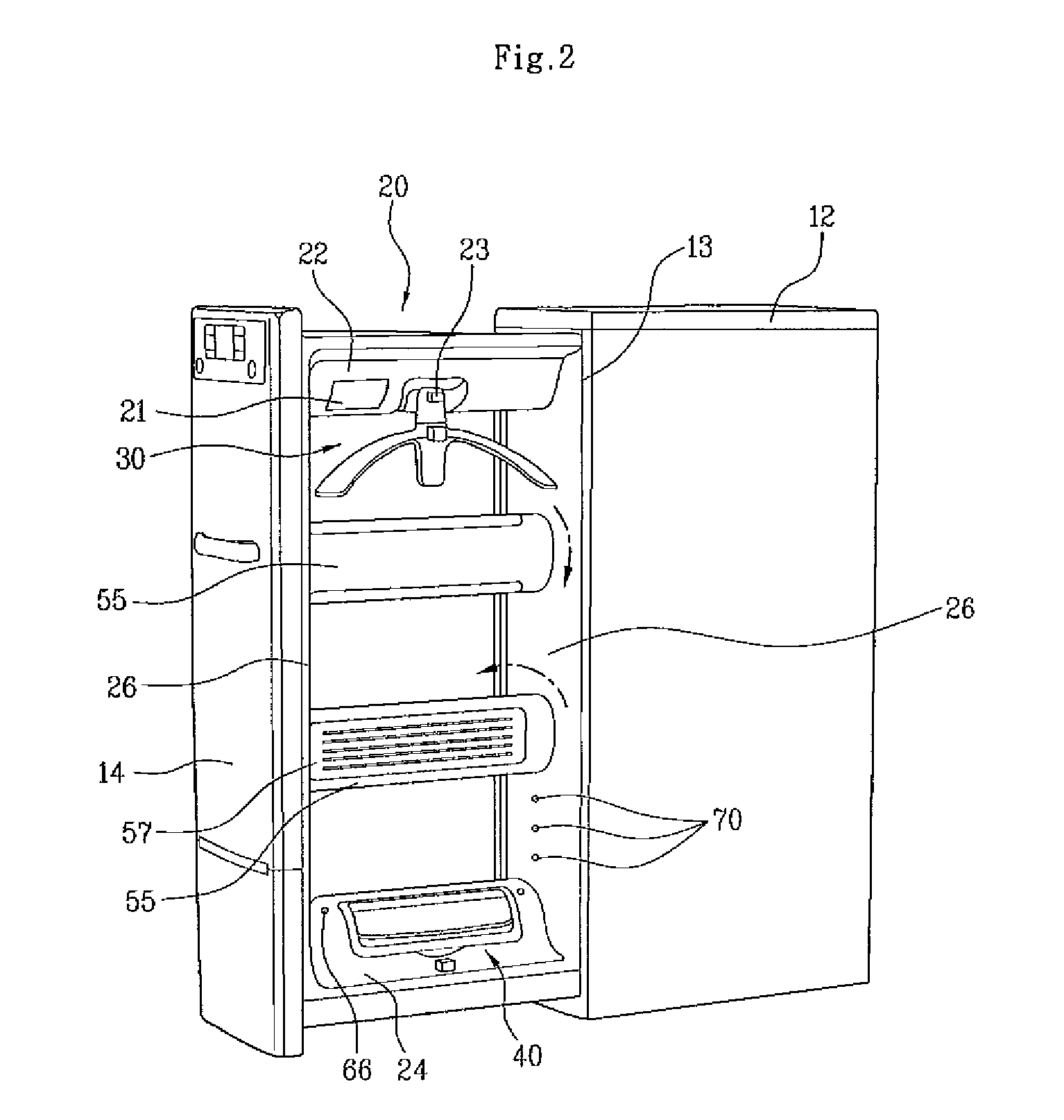 Supplemental clothes treating apparatus