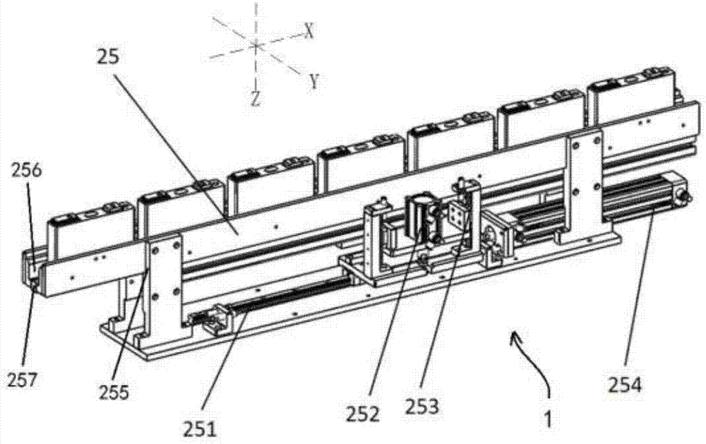 Vertical conveying machine for cells, vertical cell film coating machine, and film coating method of vertical cell film coating machine