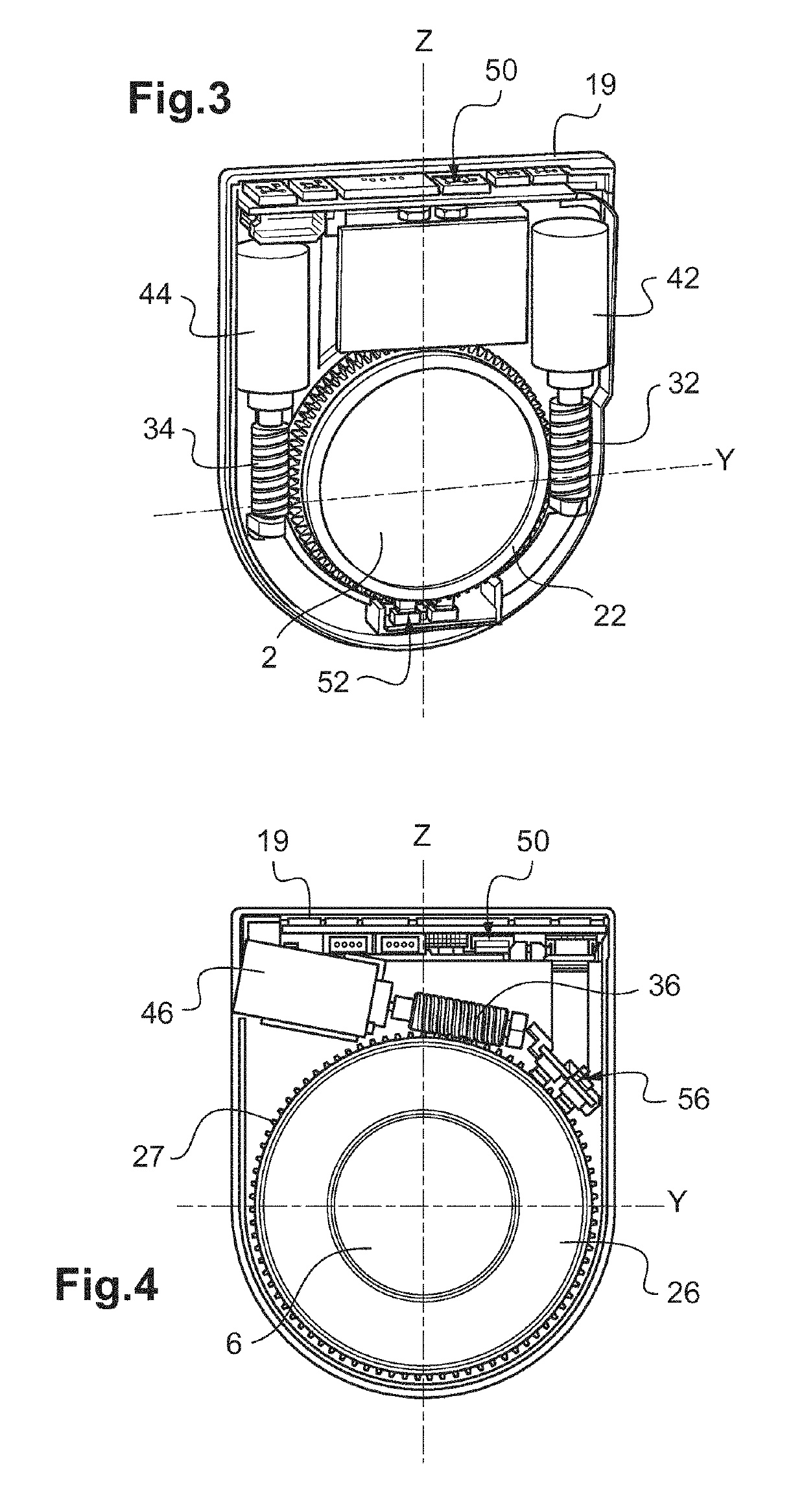 Corrective eyeglasses and method for subjective refraction by a wearer of said eyeglasses