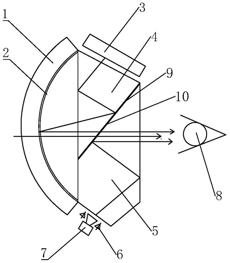 Eye movement tracking optical device, head-mounted display device and eye movement tracking method