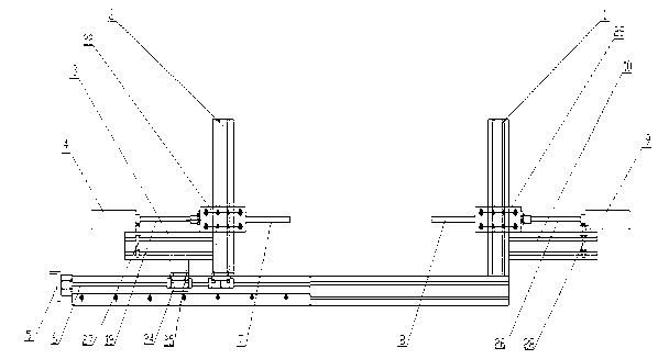 Testing machine for detecting child tricycle falling performance