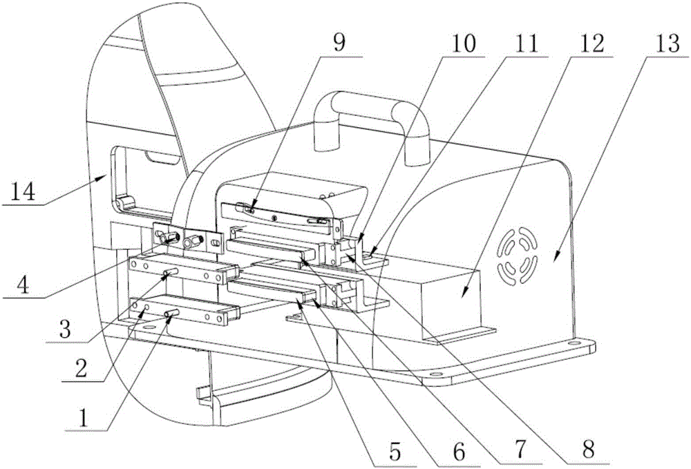 Automatic butt joint charging system and automatic butt joint charging method for robot