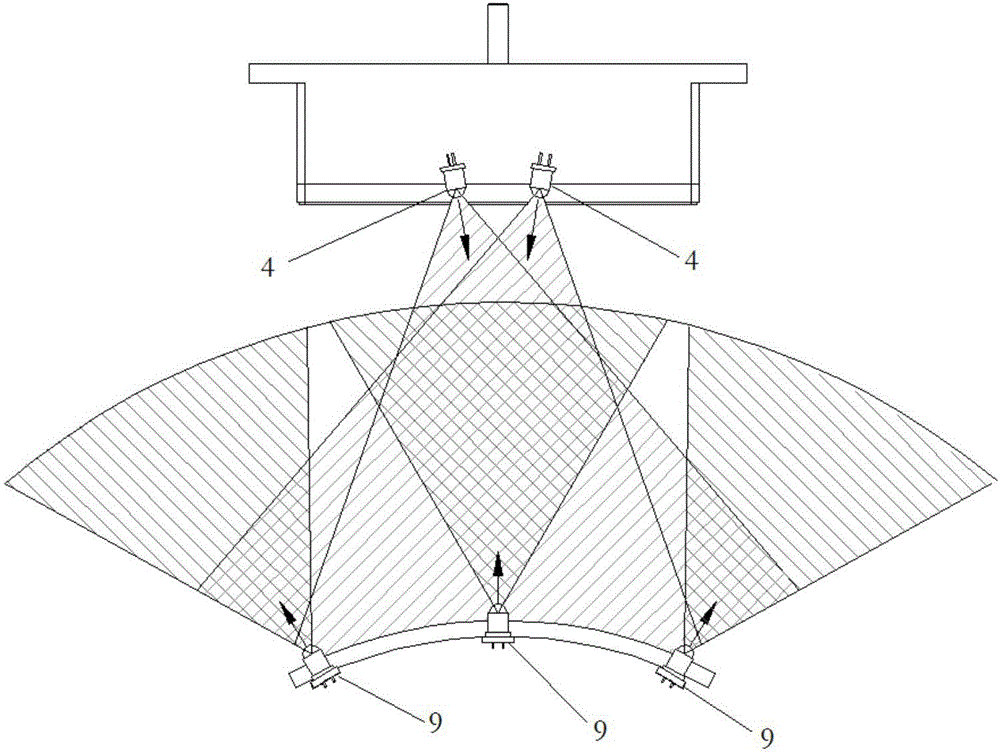 Automatic butt joint charging system and automatic butt joint charging method for robot