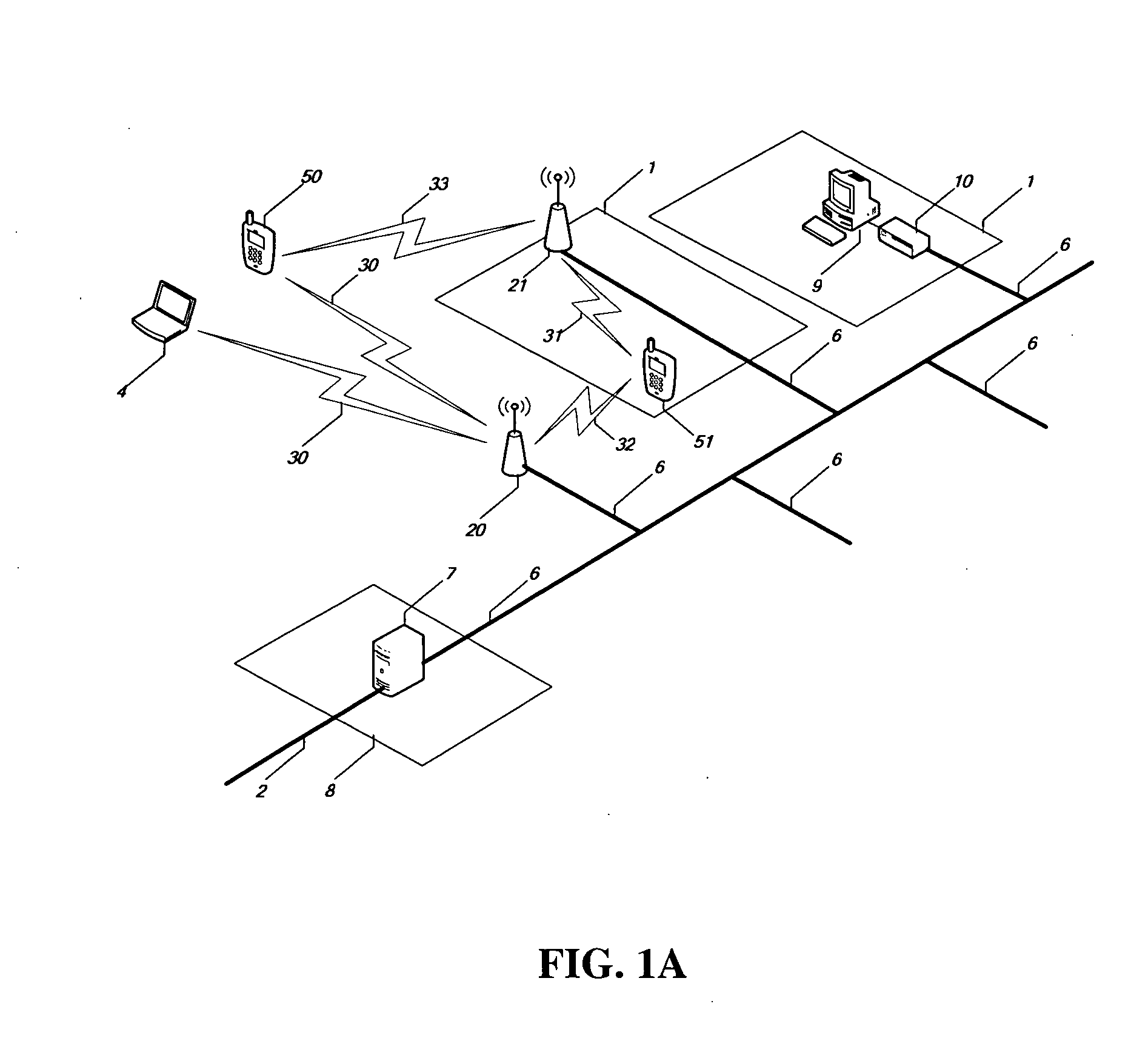 Ubiquitous coverage OFDM hybrid system