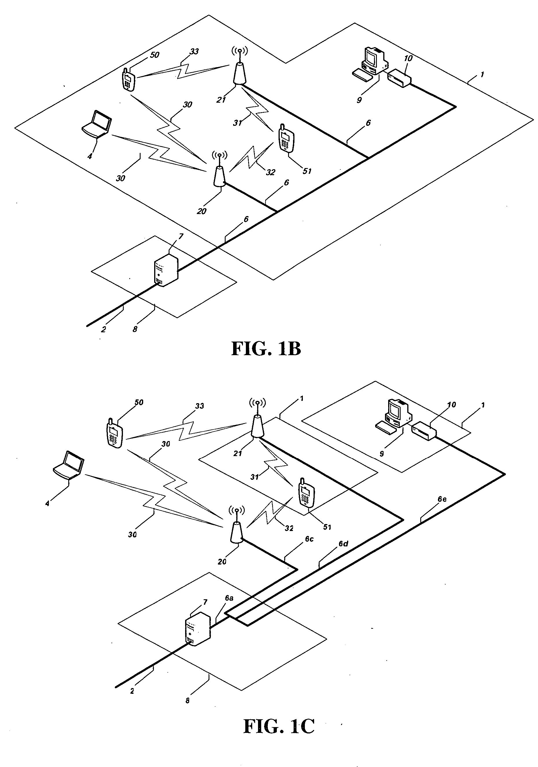 Ubiquitous coverage OFDM hybrid system