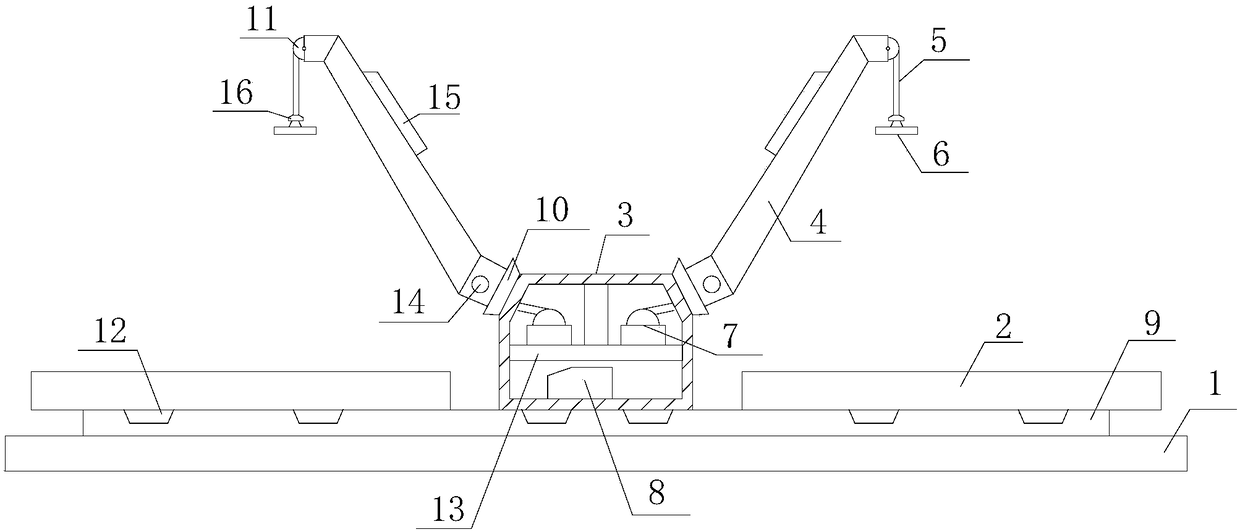 High-efficiency combined bungee jumping bed