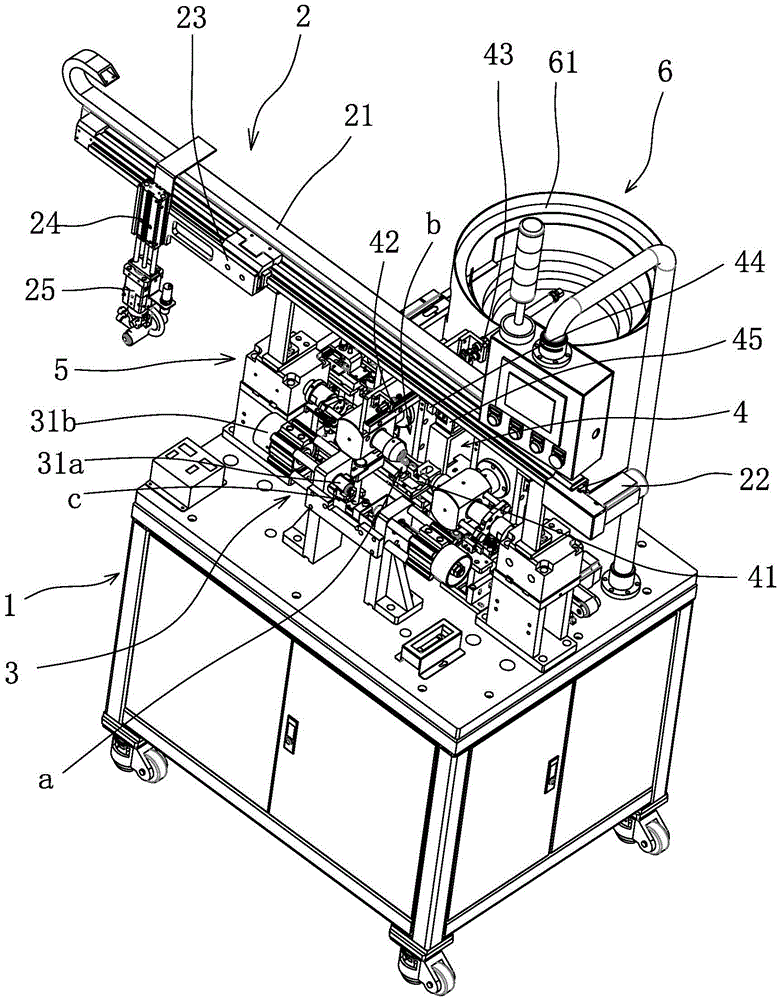 Riveting machine for end cap of four-way pipe