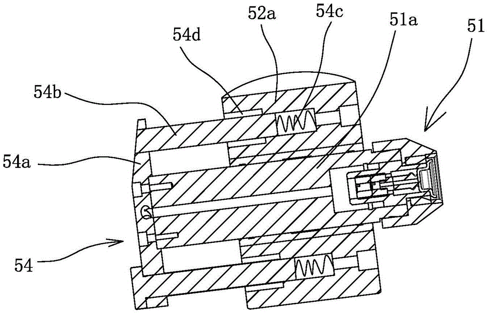 Riveting machine for end cap of four-way pipe