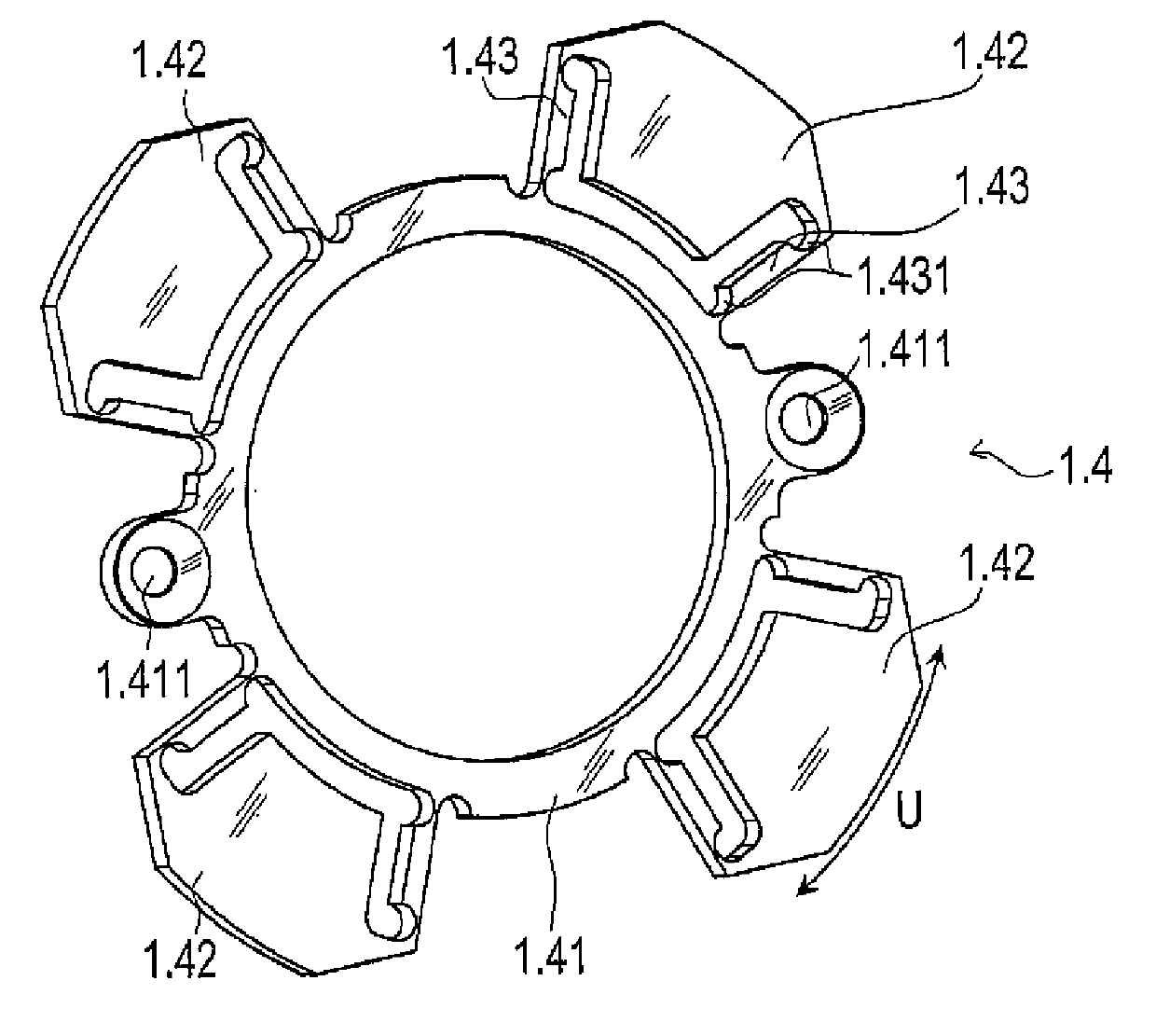 Angle measuring device