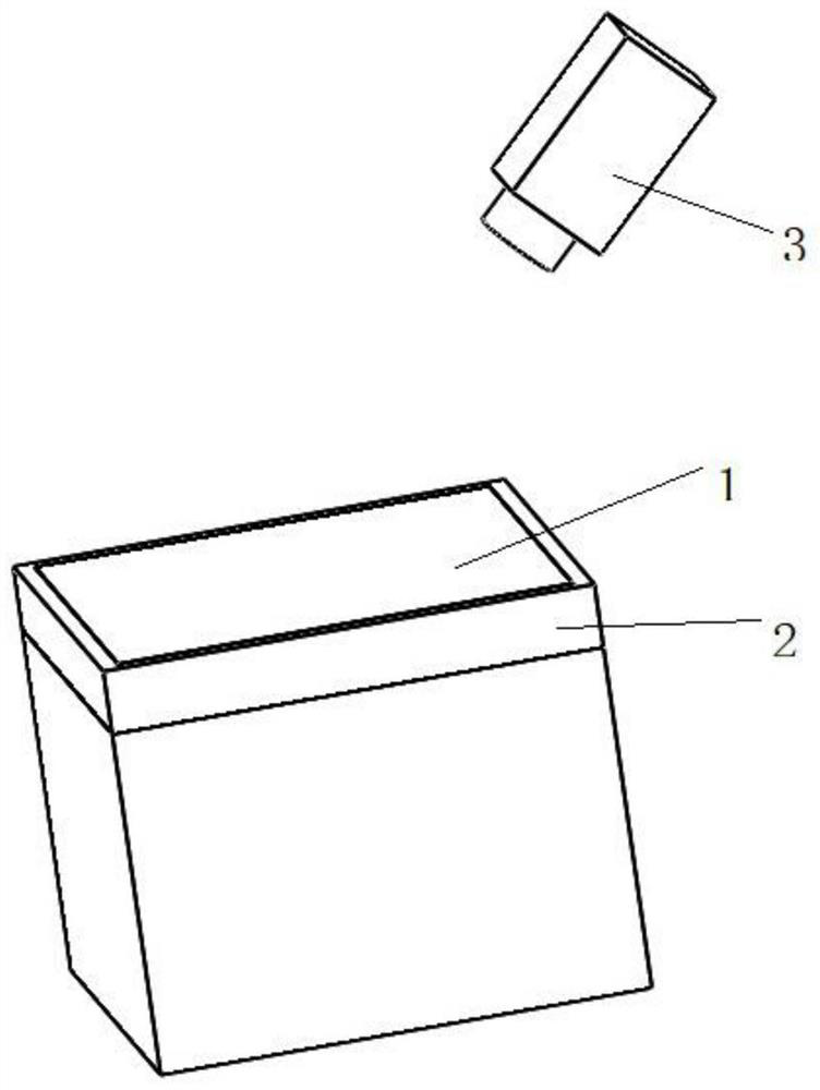 Laser melting forming method and device for pure copper part