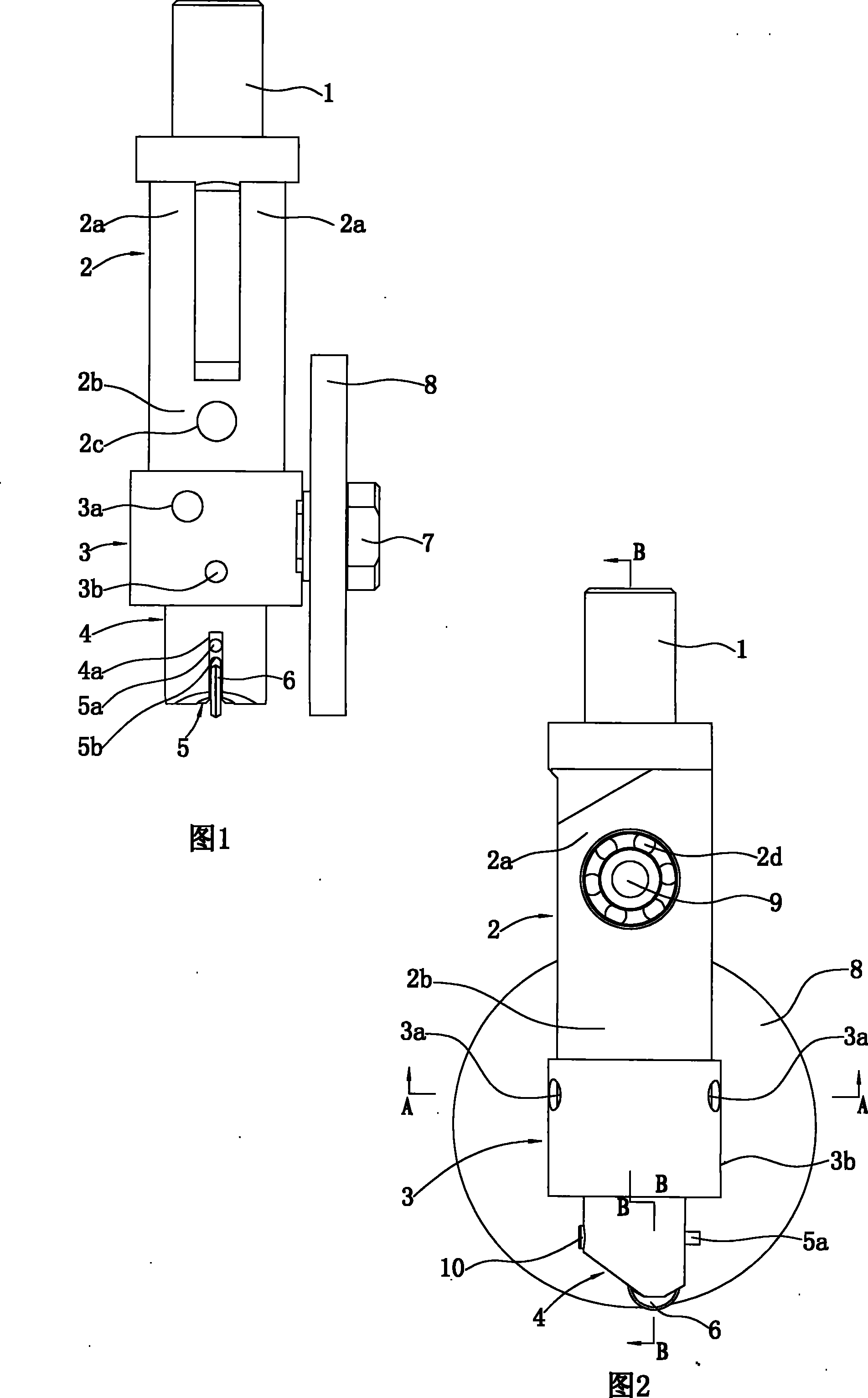 Precision glass cutting-table tool bit assembly