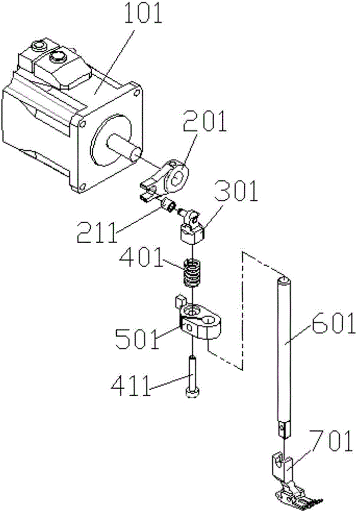 Industrial sewing machine