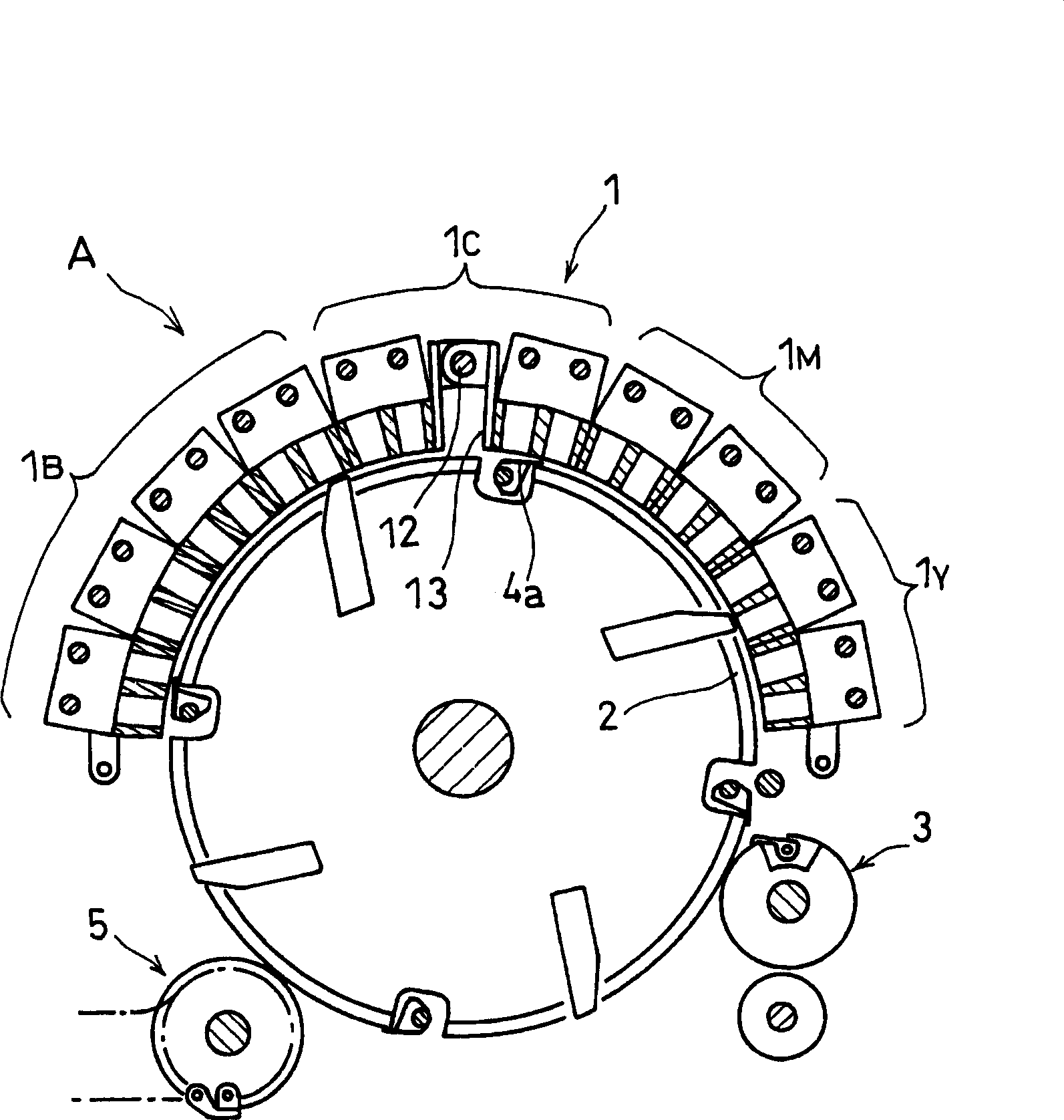 Line-dot recorder