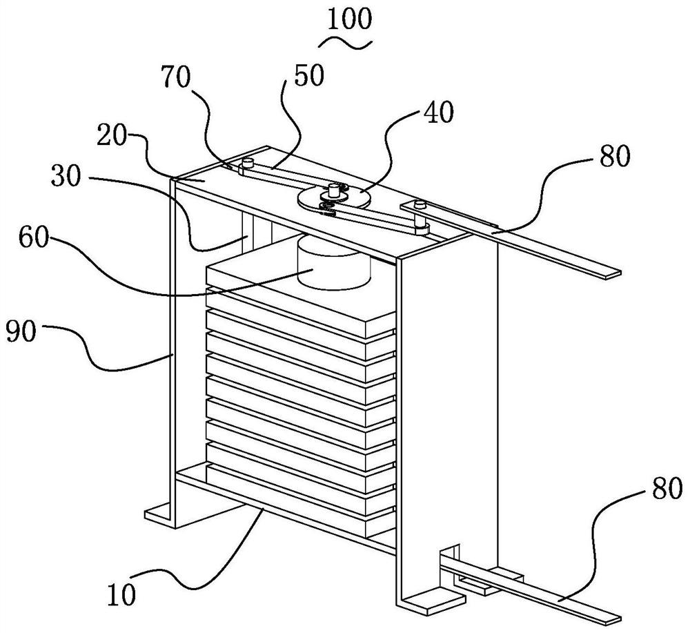 Manufacturing method and clamping tool of a combined magnet with low eddy current heating