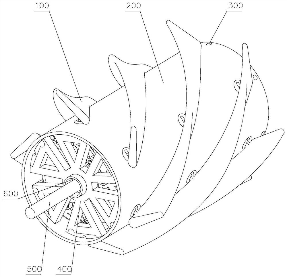 Strawberry picking device and assembly method thereof