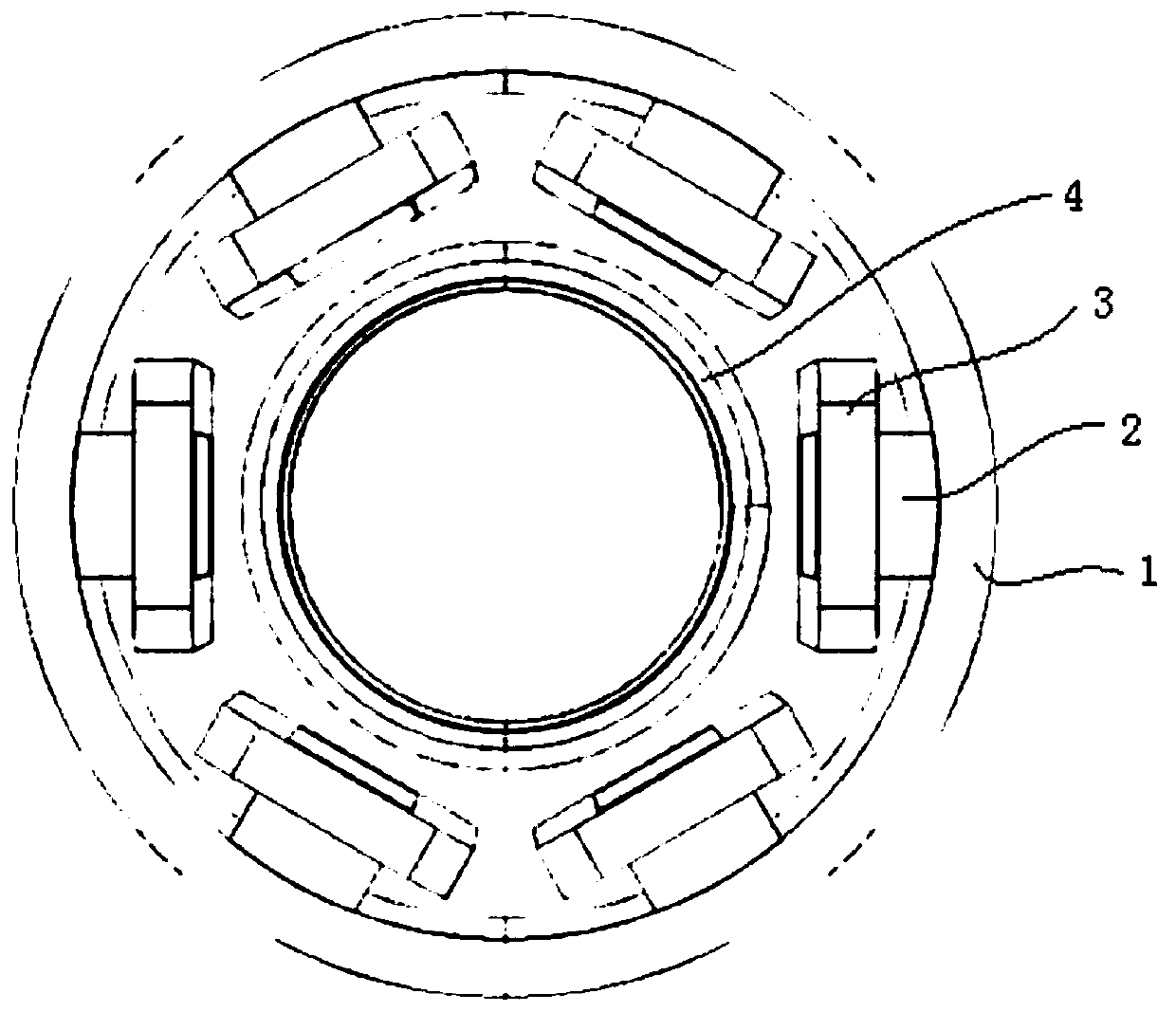 Electromagnetic stirring generating device, method and application of composite time-varying magnetic field