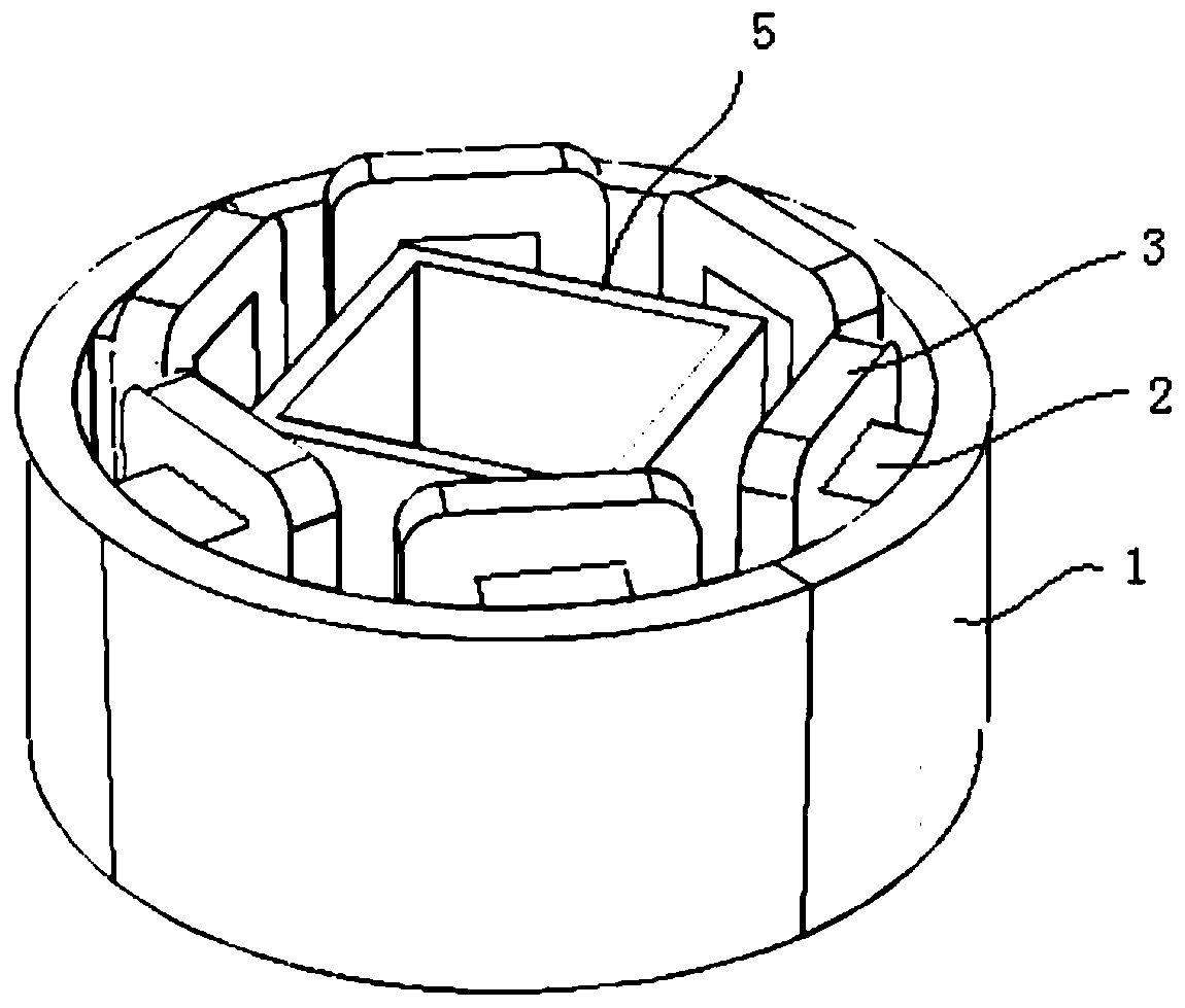 Electromagnetic stirring generating device, method and application of composite time-varying magnetic field