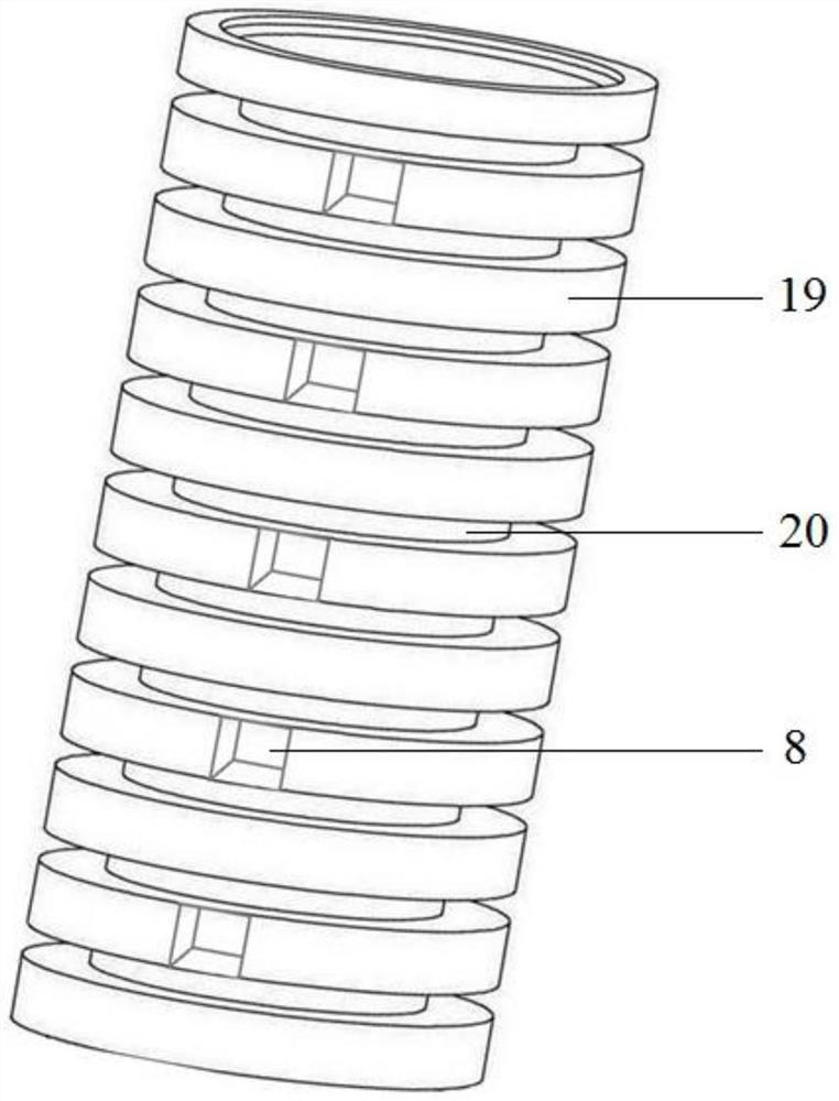 Tape type self-inflating lifebuoy belt