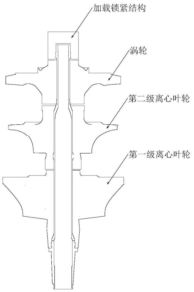 Device and method for measuring axial dimension of aero-engine rotor