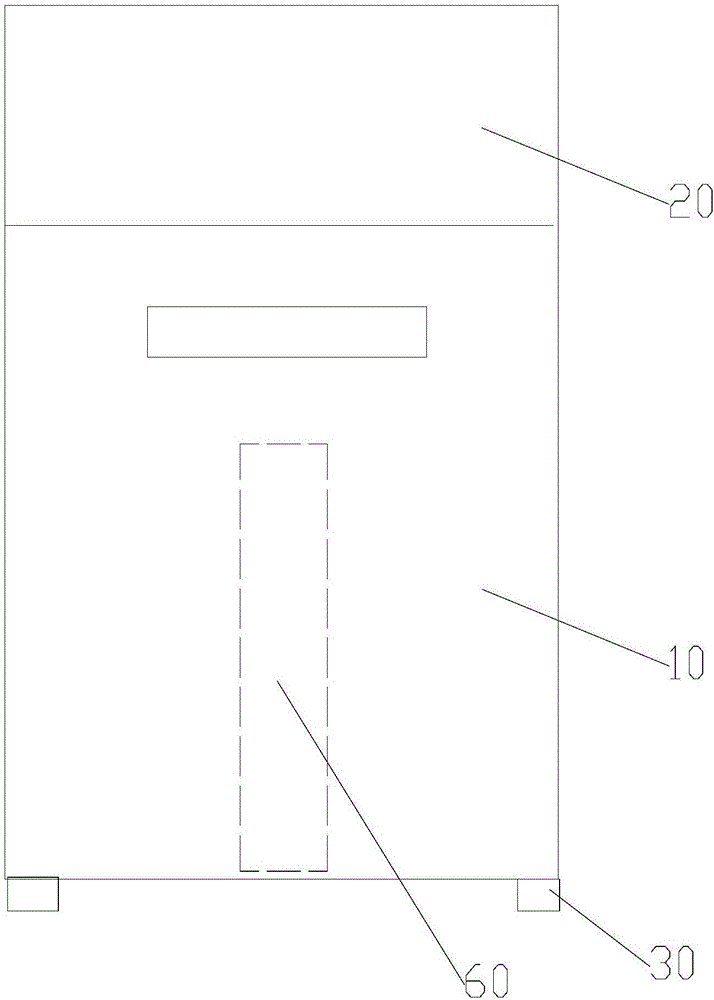 Ground wire storage box