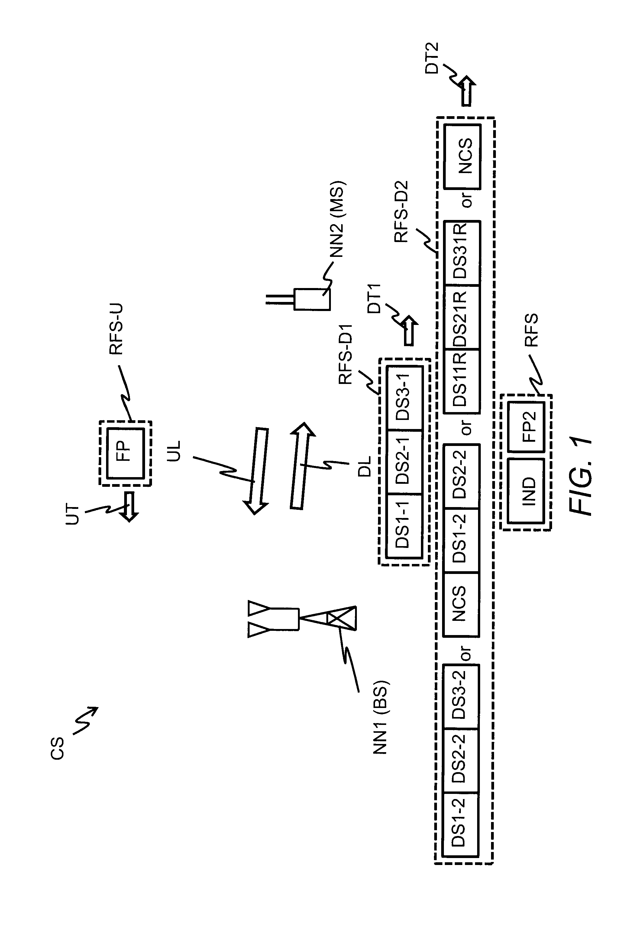 Method for a first network node for transmitting or retransmitting data to a second network node and first network node thereof and method for a second network node for receiving data transmitted or retransmitted from a first network node and second network node thereof