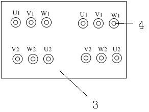 Liftable motor safety operation table for laboratory