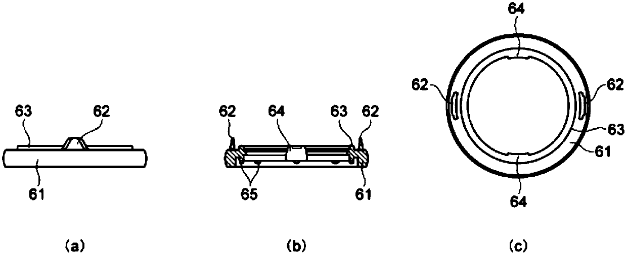 Container with anti-tampering function and anti-tampering member