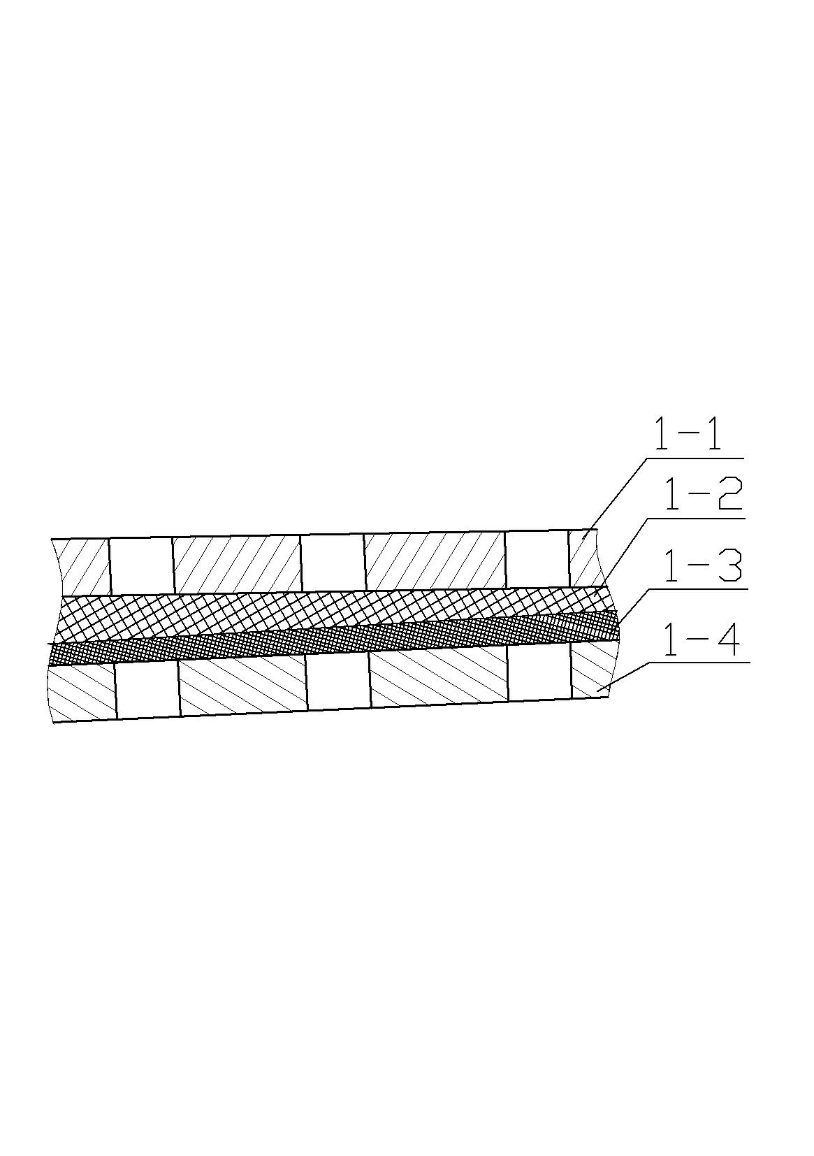 Improved discharge port structure of washing kettle