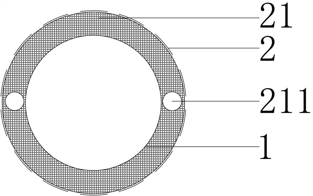 A rotary drilling type high-pressure grouting device and construction method for the side wall of the hole formed by pumping sand