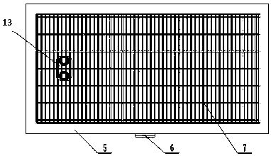 Embedded part detection system and method for PC component production line