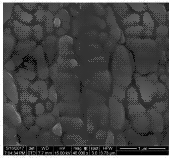 Cu-Te (copper-thulium) nanocrystalline/Cu2SnSe3 (copper and tin selenide) electrothermal composite material and preparation method thereof