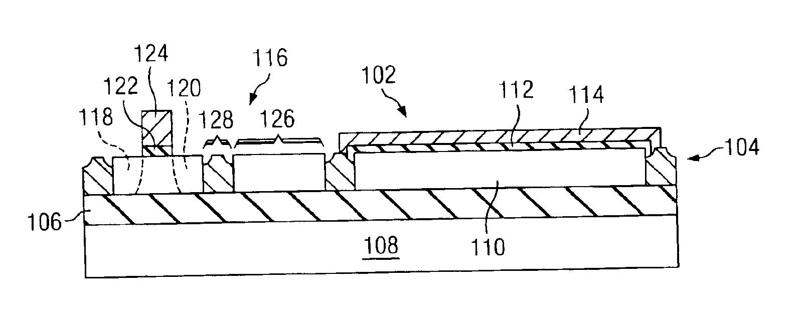 Capacitor that includes high permittivity capacitor dielectric