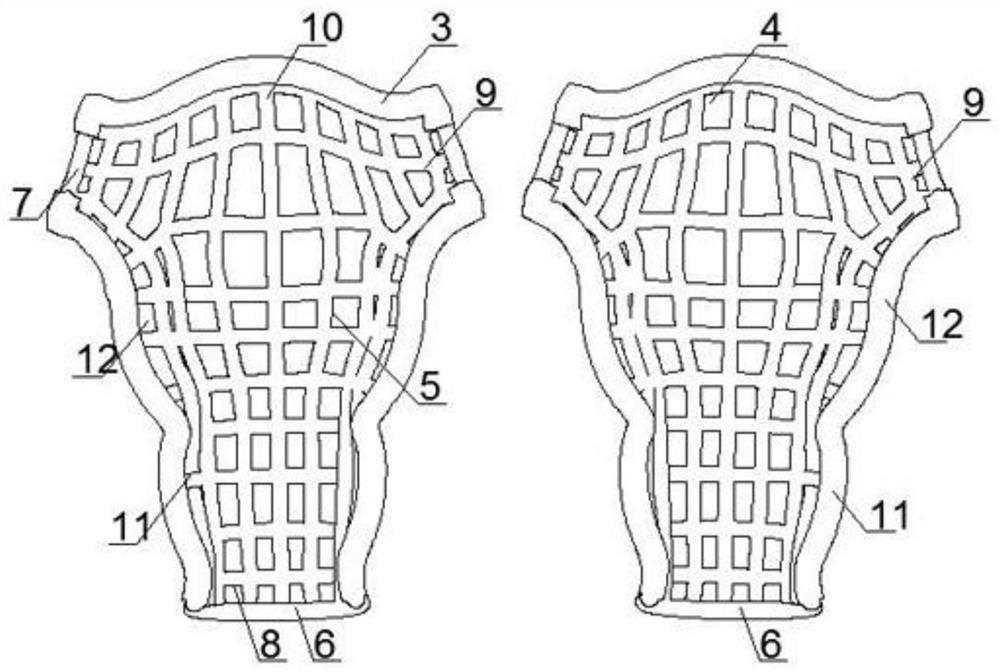 Animal heart simulated uterus containing pressing device and preparation method of animal heart simulated uterus