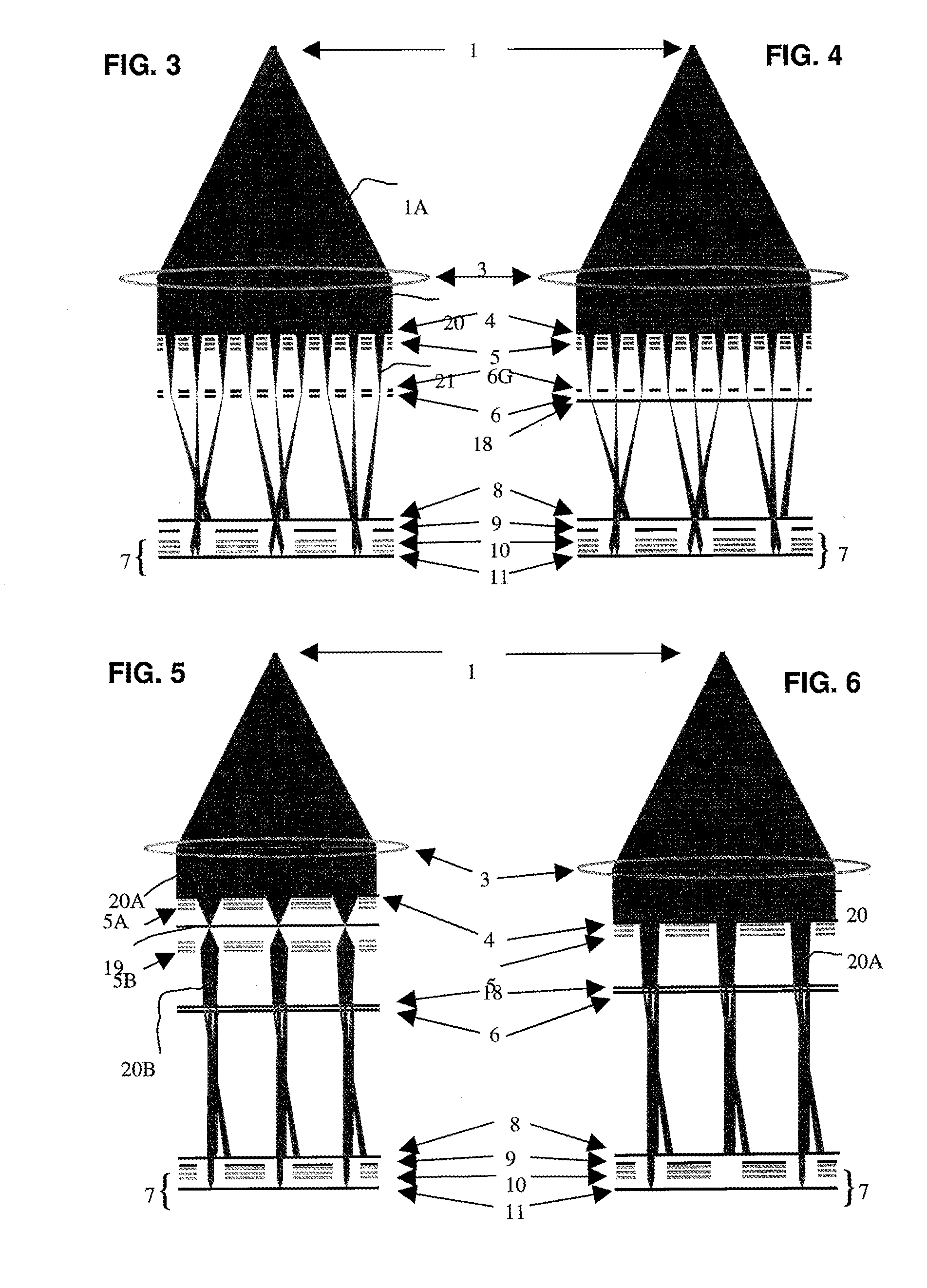 Beamlet blanker arrangement