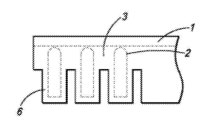 Impact absorbing matting and padding system with elastomeric sub-surface structure