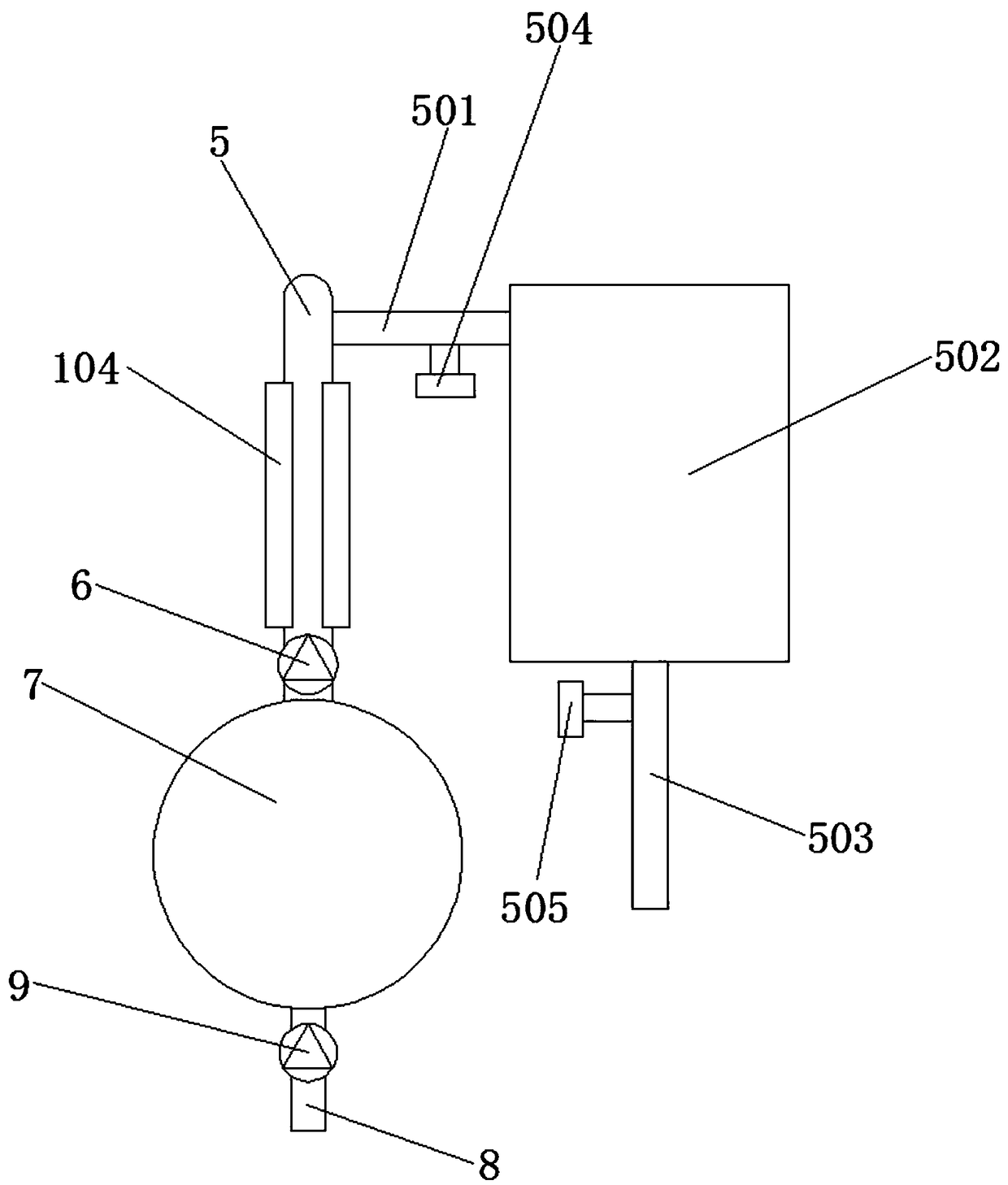 Special pants with cold-compressed hemostasis function for cardiovascular department patients