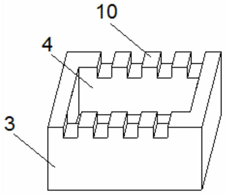 A stepped ecological slope protection structure and its implementation method in the water-fluctuation zone of the reservoir area