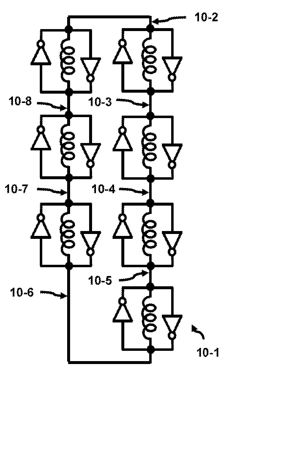 Multi-phase Closed Loop LC Tank Circuits