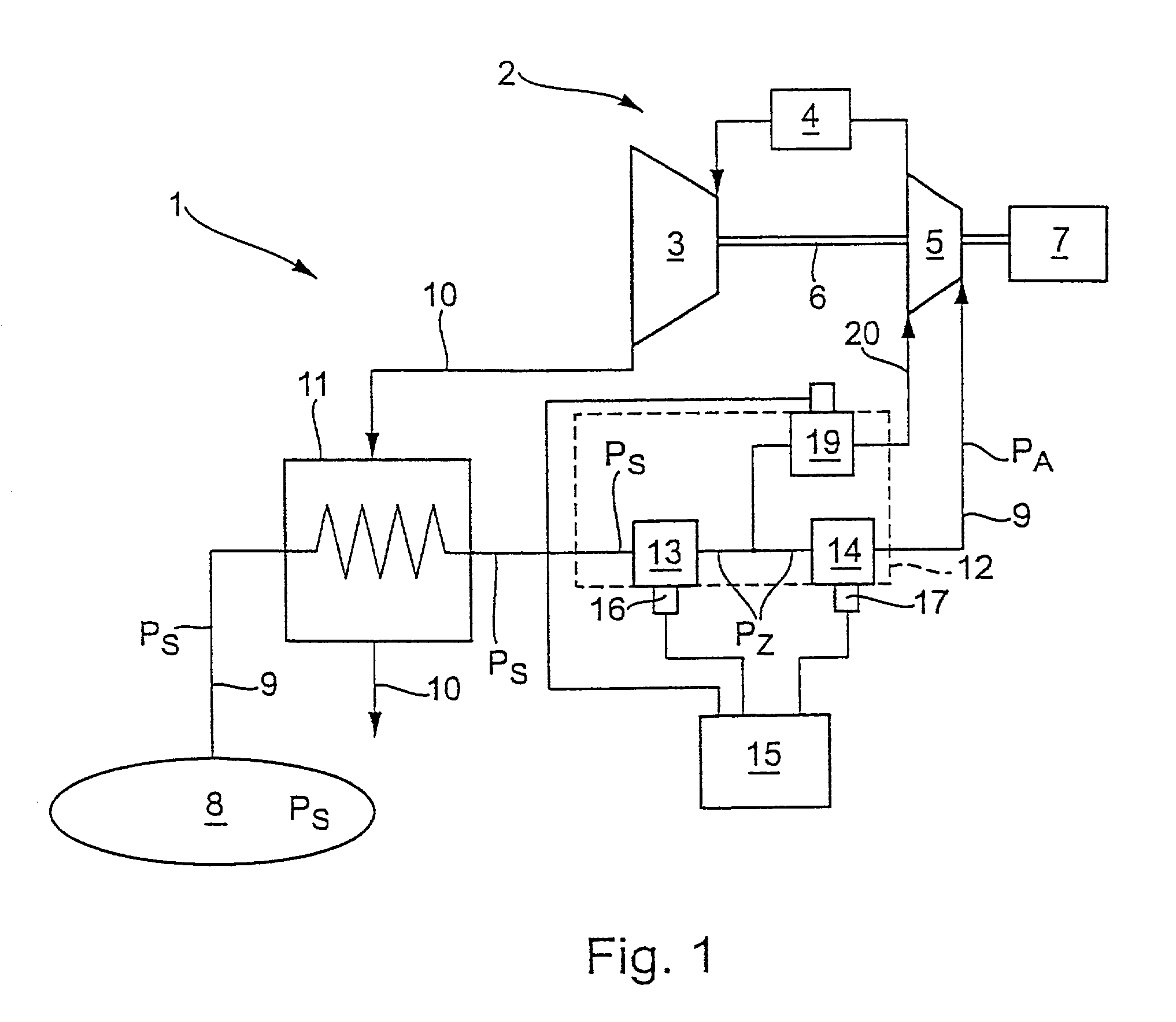 Gas-storage power plant