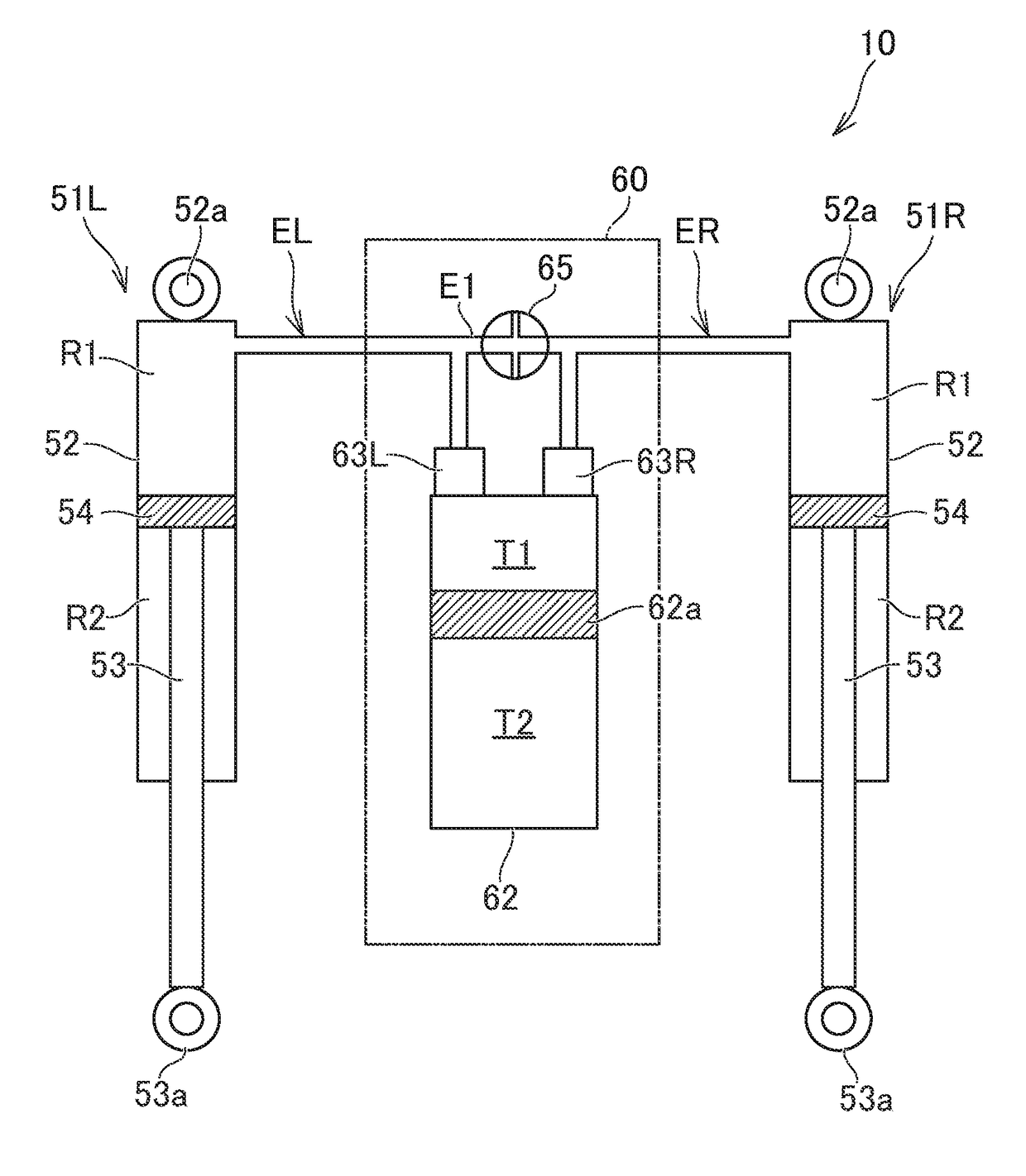 Vehicle damping system and vehicle