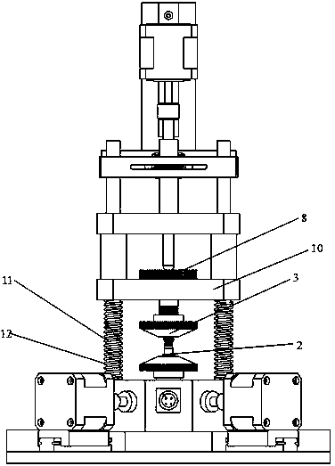 Photo-communication secondary module automatic coupling device and coupling method