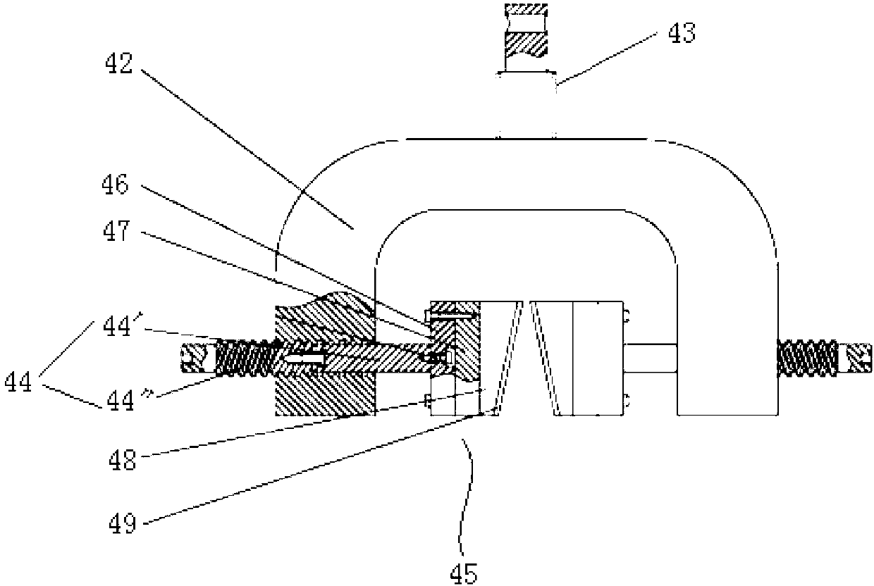 Straw stretching property test device