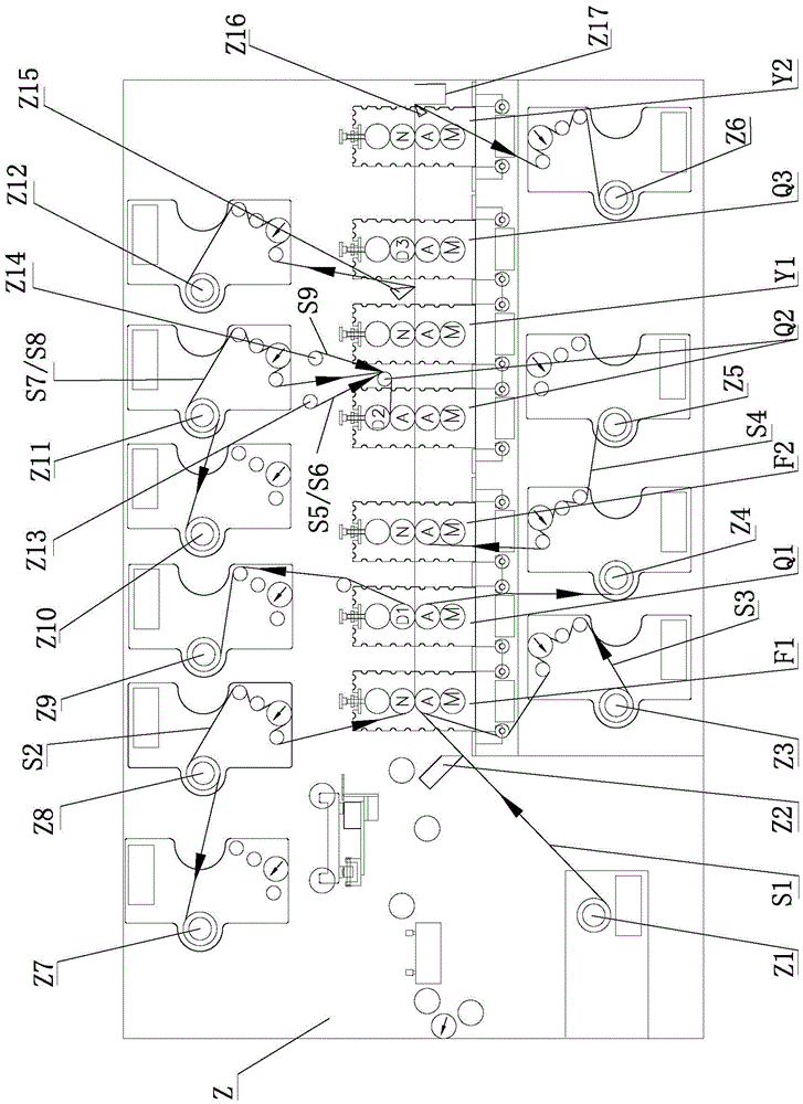 Protective film used in mobile phone product assembly process, and production technology and production device thereof