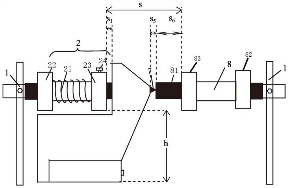 Carbon rod cutting device and coating instrument evaporation assembly with the carbon rod cutting device