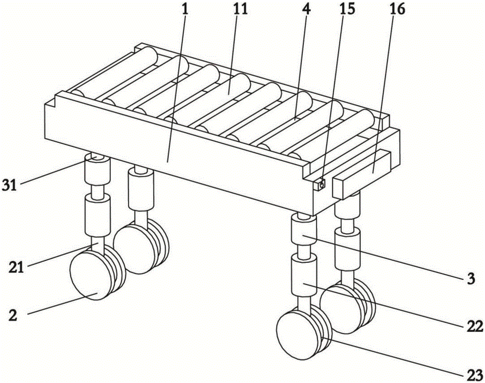 Intelligent vehicle realizing flexible conveying