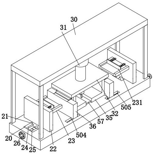 A curtain wall aluminum veneer bending processing equipment