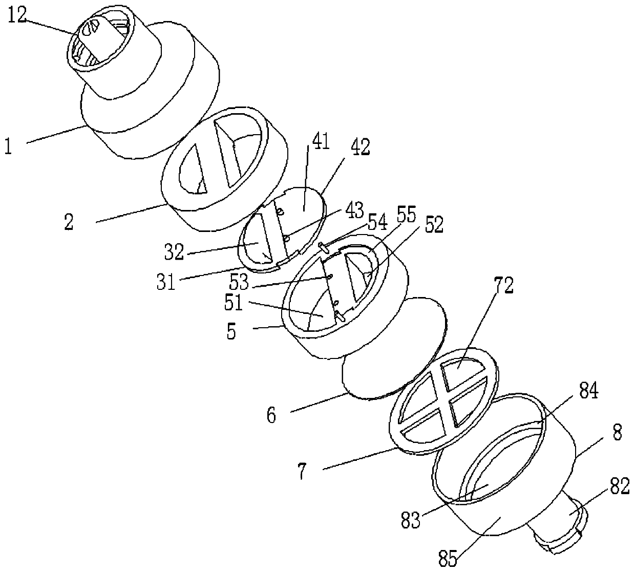 Filter used for dispensing device or syringe and filtering method thereof