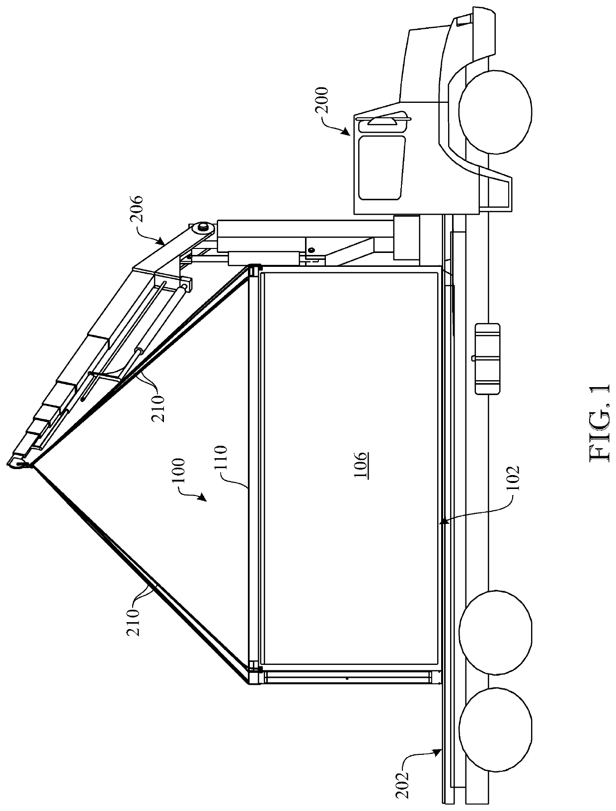 Packaged container housing structure and construction method